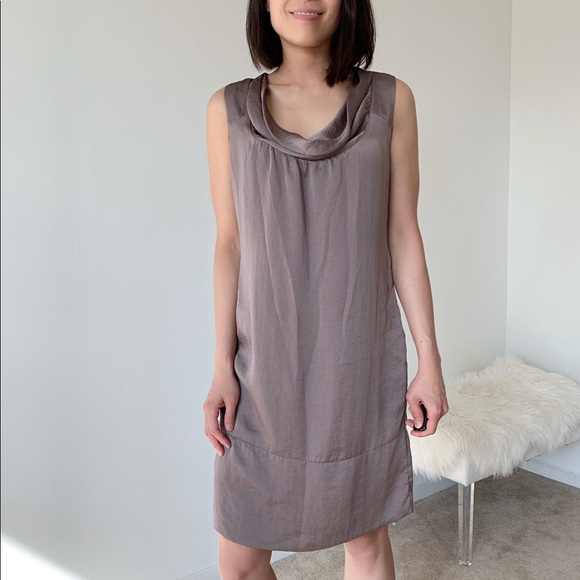 Silky cowl neck dress - Picture 5 of 8